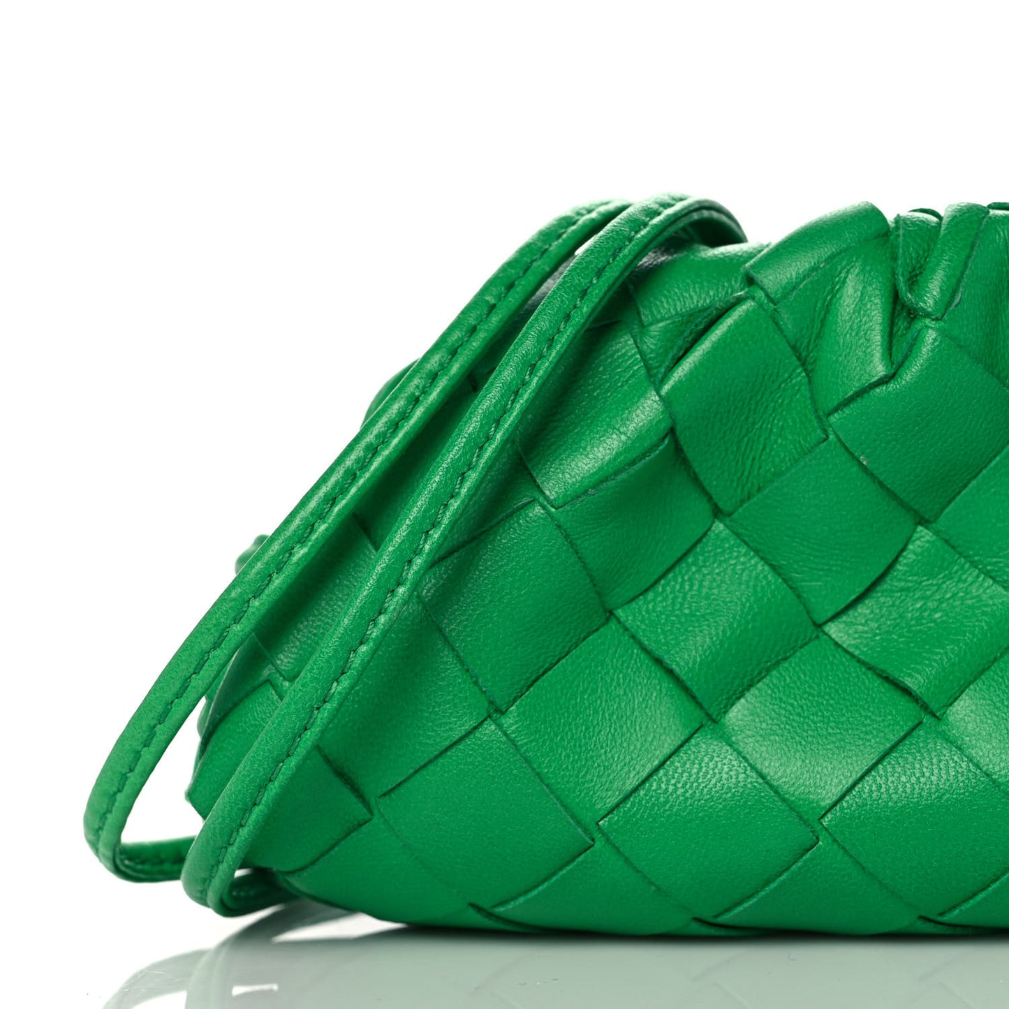 Nappa Intrecciato Coin Purse Parakeet