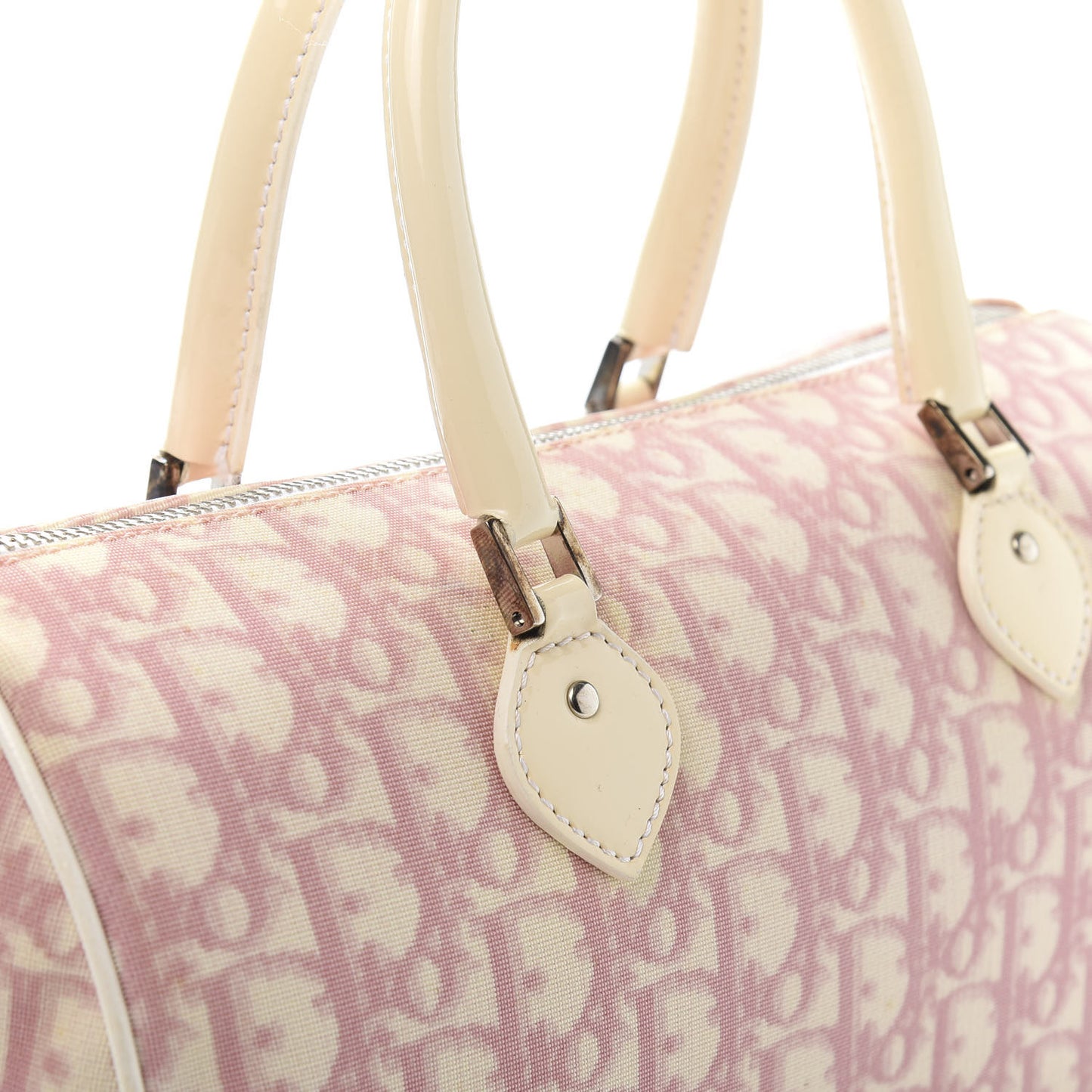 Monogram Girly Boston Pink