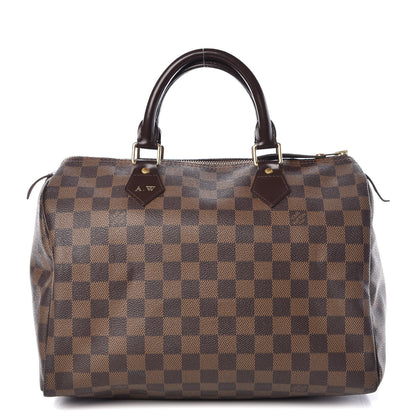 Louis Vuitton Damier Ebene Speedy 30 1 of 11