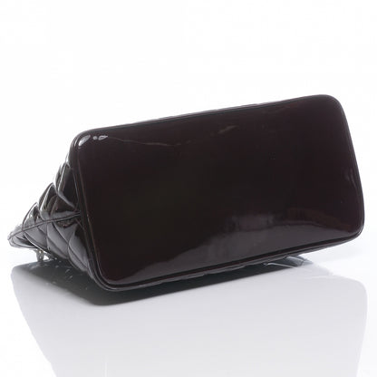 Chanel Patent Medallion Tote Bordeaux 4 of 7
