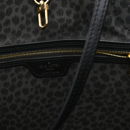 Louis Vuitton Monogram Giant Wild at Heart Neverfull MM Black 7 of 11