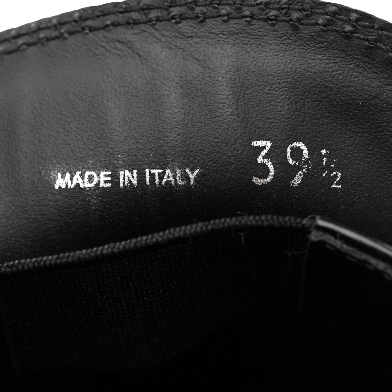Prada Spazzolato Metal Triangle Logo 50mm Loafers 39.5 Black 7 of 10