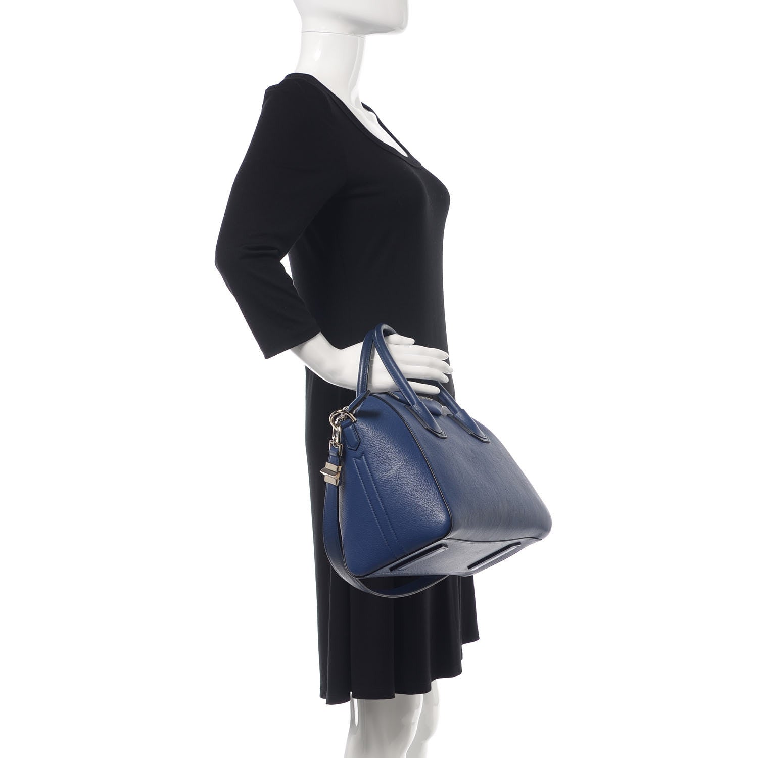 Givenchy Sugar Goatskin Small Antigona Bright Blue 3 of 16