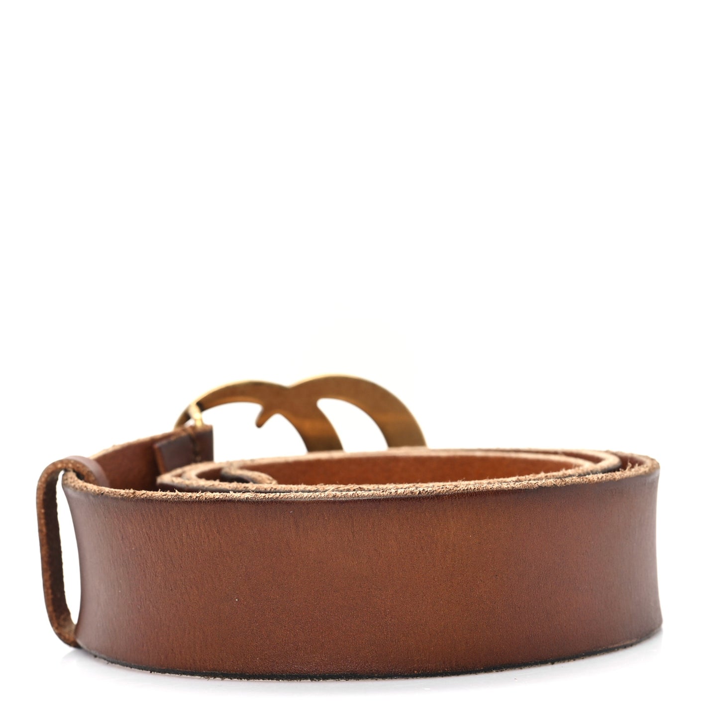 Faded Calfskin Double G 40mm Belt 95 38 Cuir