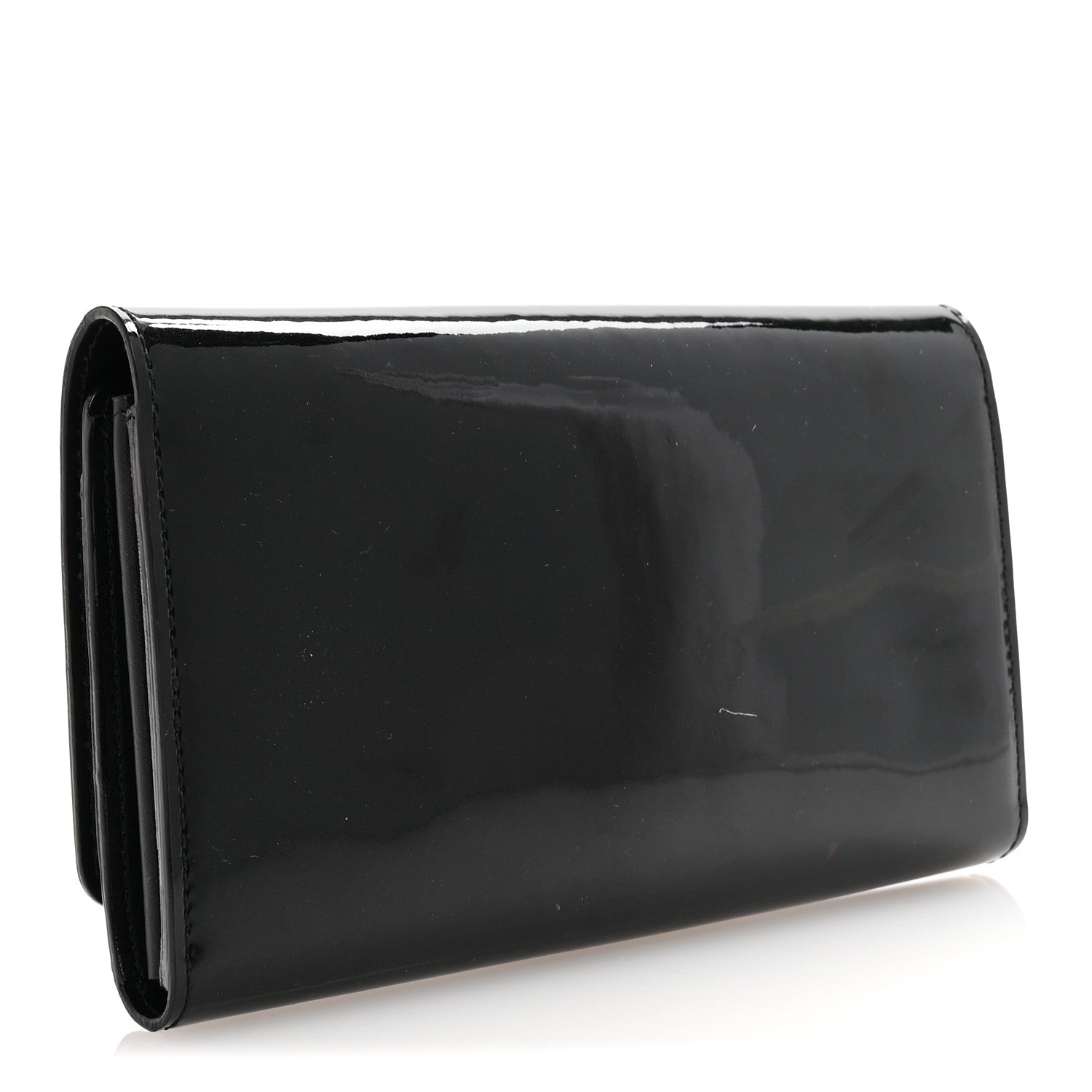 Louis Vuitton Patent Louise Wallet Black 3 of 6