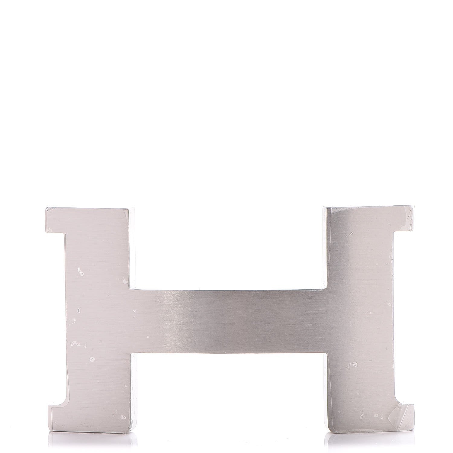 Hermes Brushed Palladium 42mm Constance 2 Belt Buckle 1 of 5