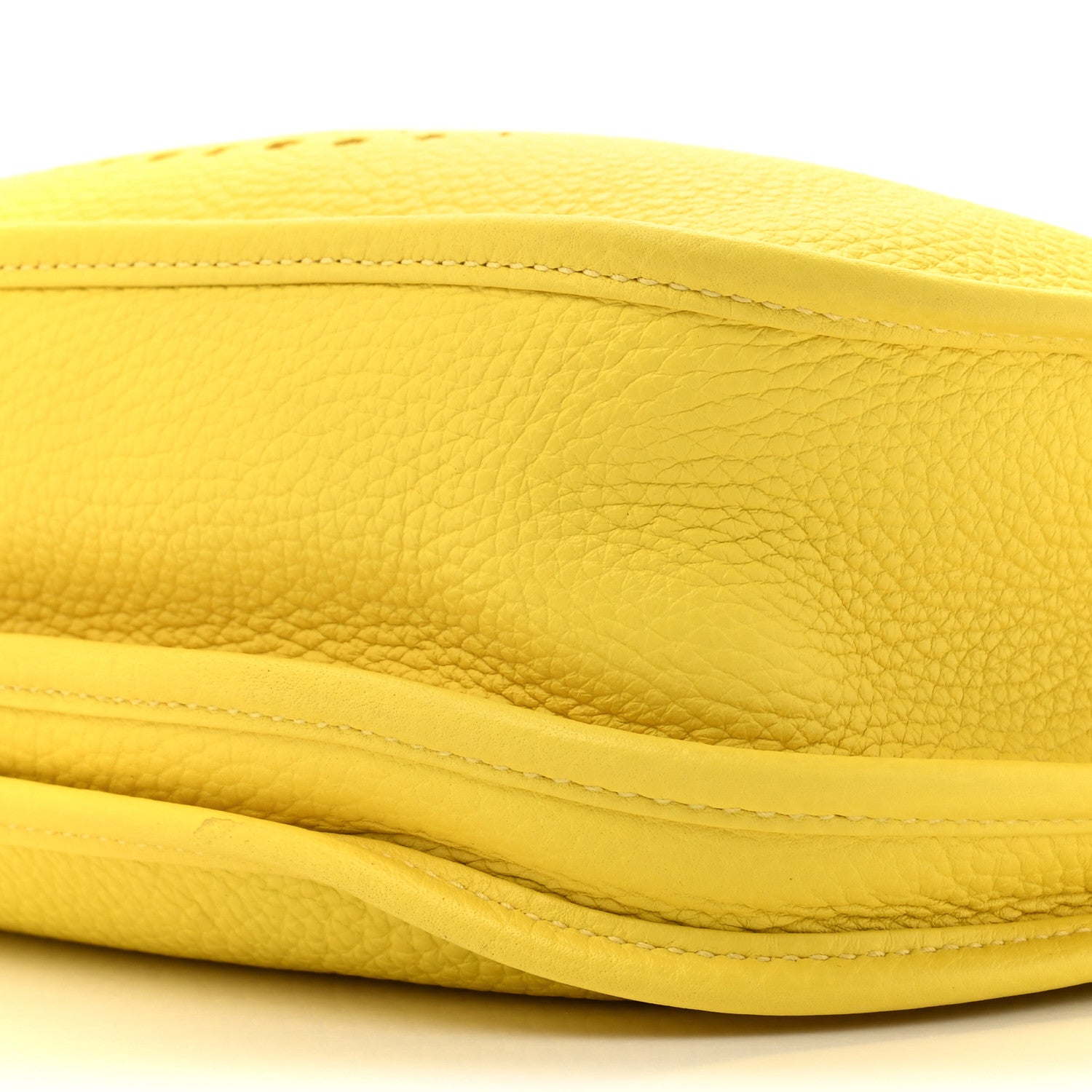 Hermes Taurillon Clemence Evelyne III PM Lime 9 of 12