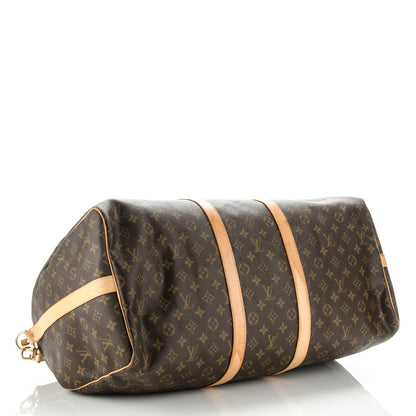 Louis Vuitton Monogram Keepall Bandouliere 55 4 of 8