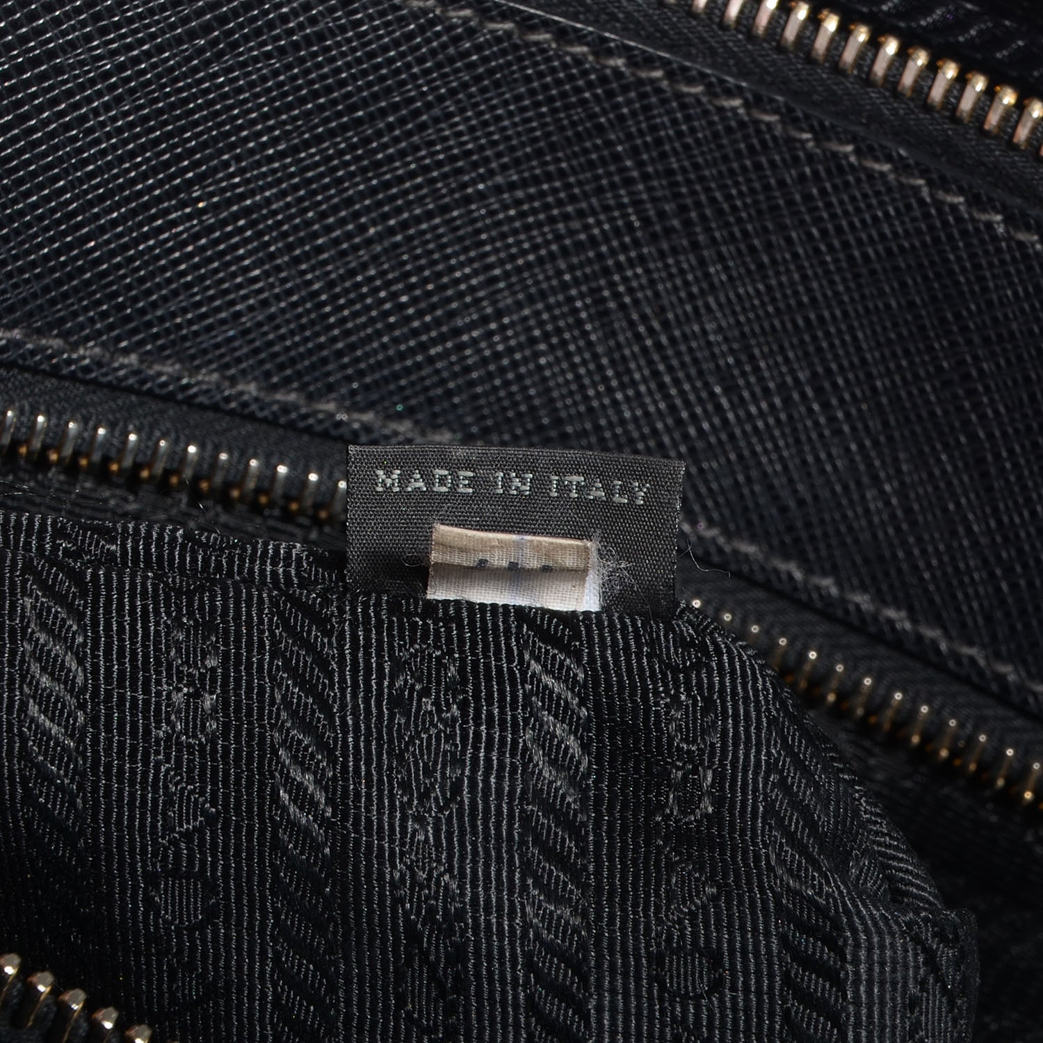 Prada Saffiano Lux Large Double Zip Tote Nero Black 9 of 11