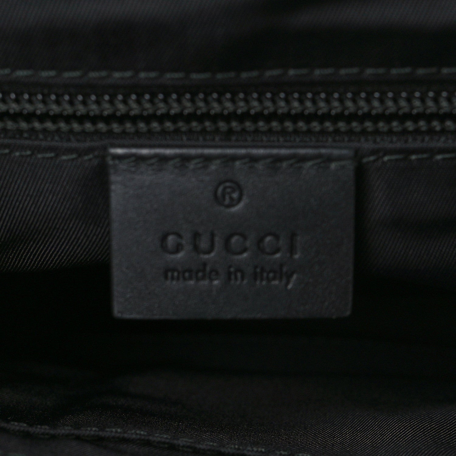 Gucci GG Supreme Monogram Web Messenger Bag Black 5 of 8