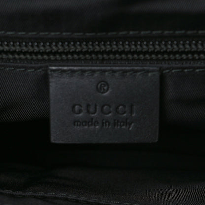 Gucci GG Supreme Monogram Web Messenger Bag Black 5 of 8