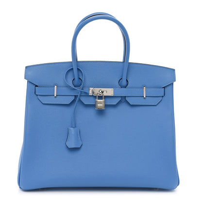 Hermes Epsom Birkin 35 Bleu Paradis 1 of 10