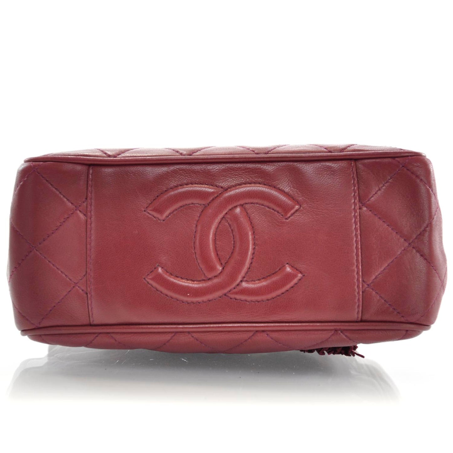 Lambskin Tassel Bag Red