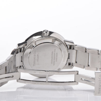 Tiffany Stainless Steel Diamond Bezel 31mm Atlas 2-Hand Quartz Watch 6 of 6