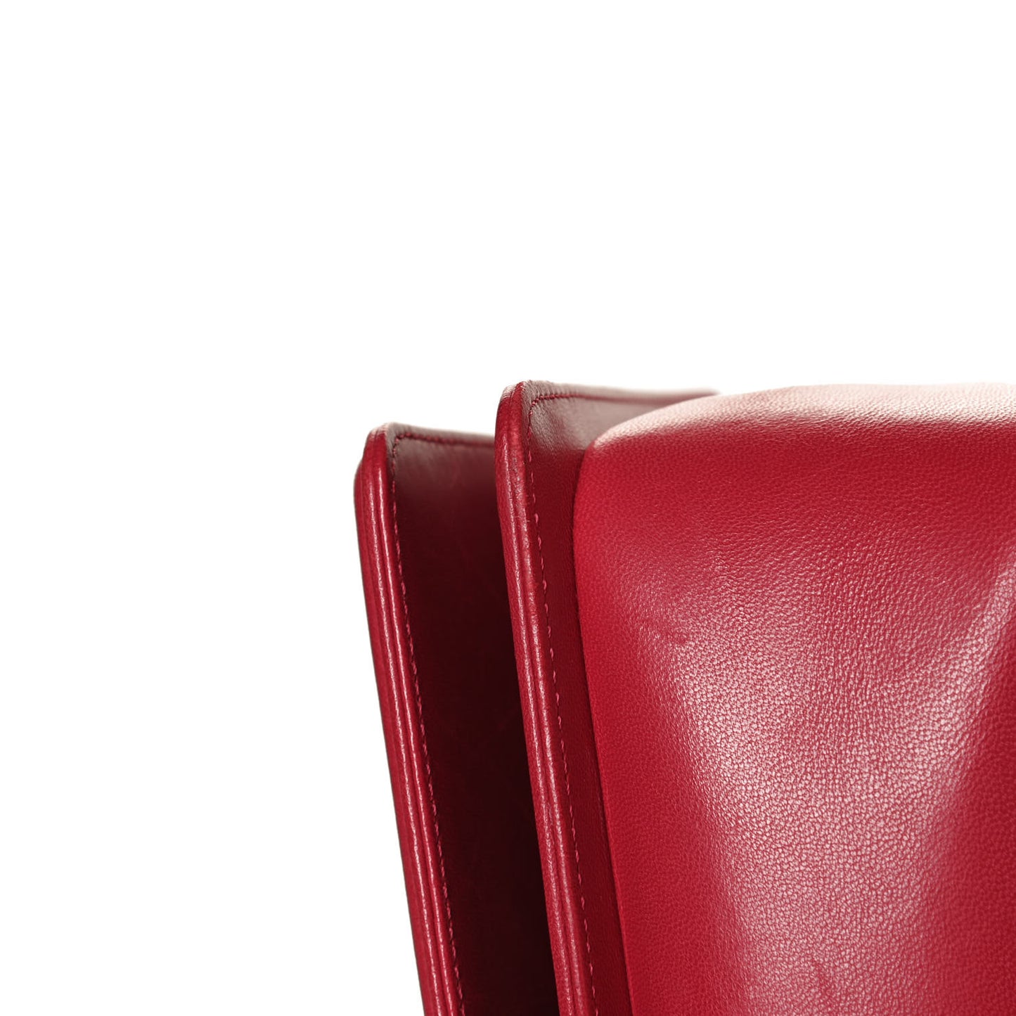 Lambskin Quilted Medium Boy Flap Red