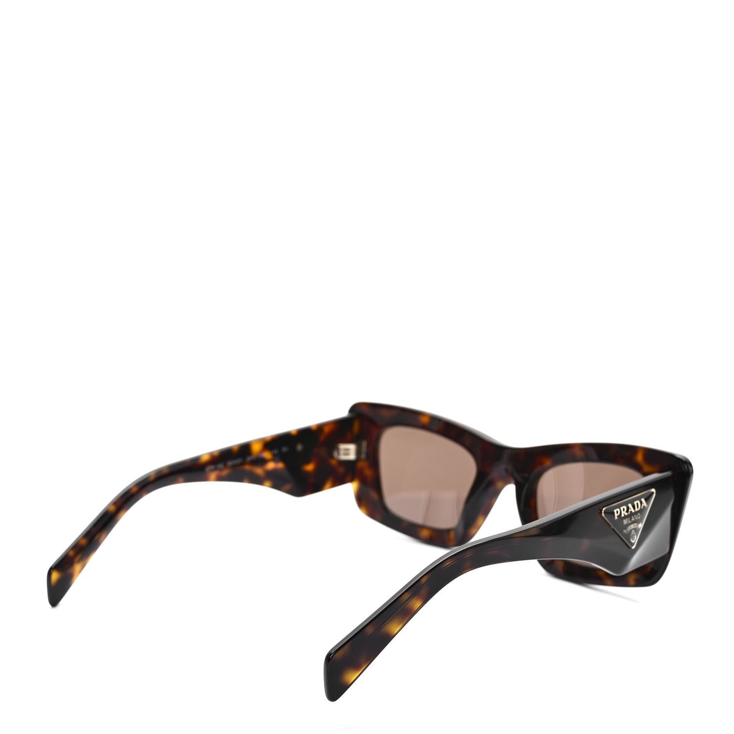 Prada Acetate Symbole Sunglasses SPR 13Z Tortoise 4 of 8
