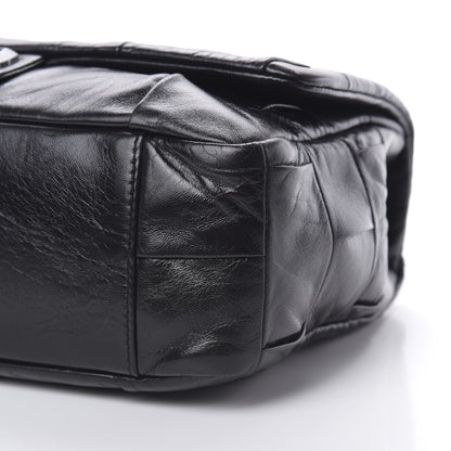 Chanel Lambskin Patchwork Medium Mademoiselle Flap Black 10 of 10