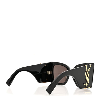 Saint Laurent Acetate Blaze Sunglasses SL M119 Black 4 of 7