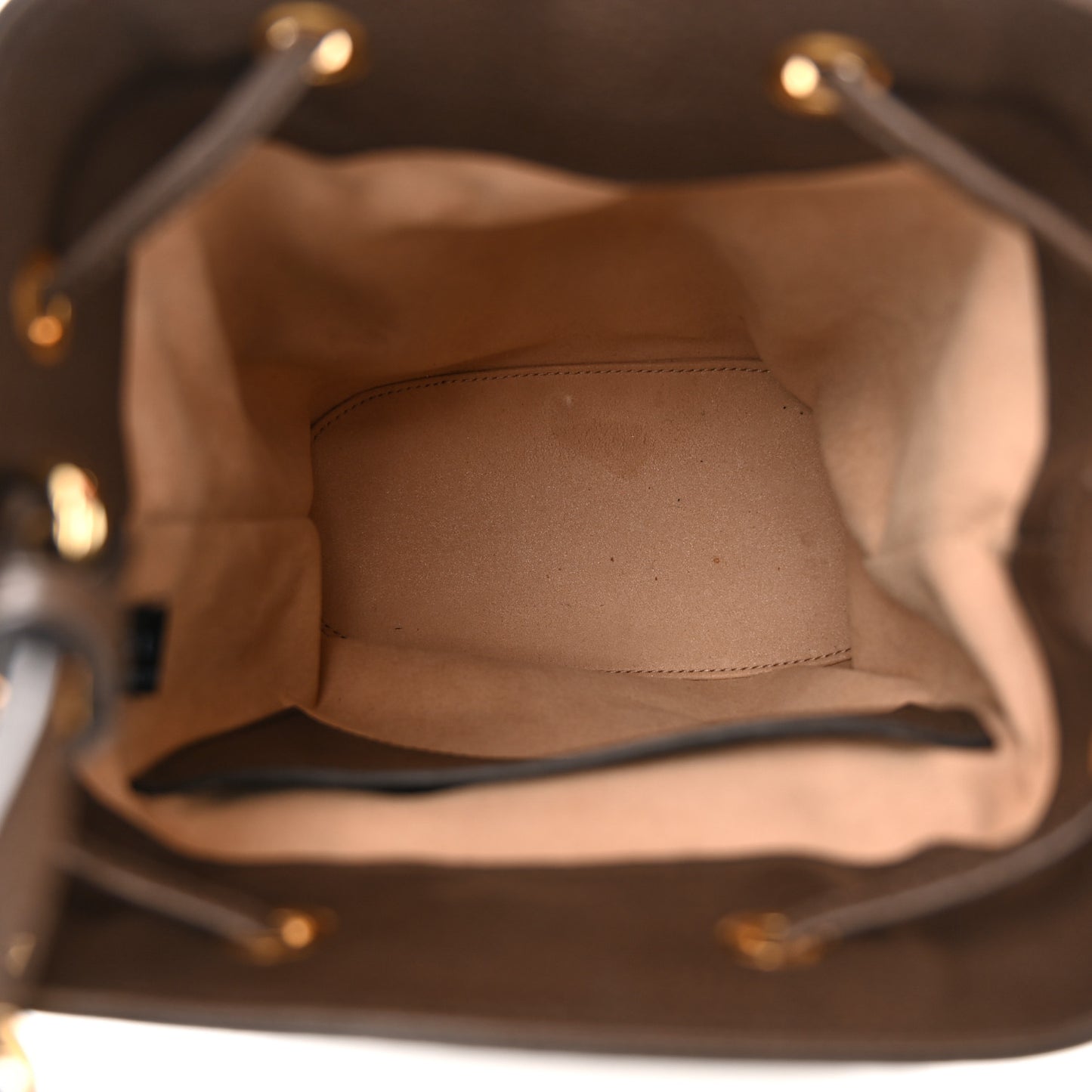 GG Supreme Monogram Web Small Ophidia Bucket Bag Brown