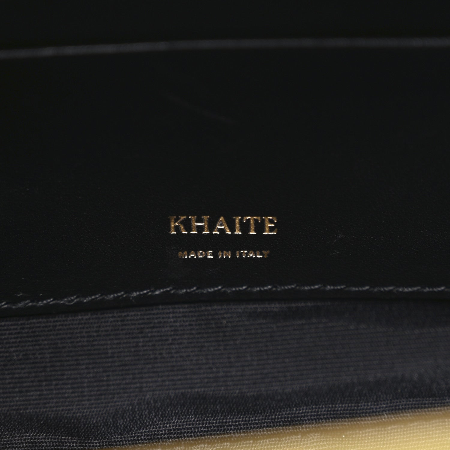 Khaite Suede Aimme Envelope Clutch Black 6 of 8