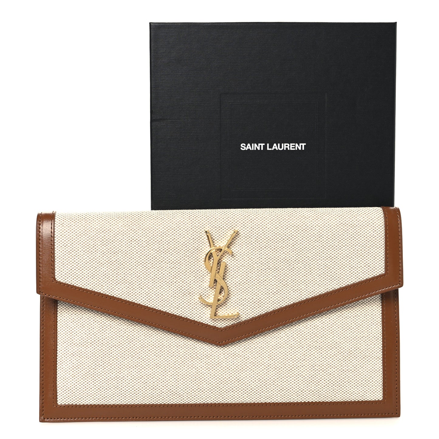 Canvas Uptown Pouch Natural Beige Brick Natural Beige Brick