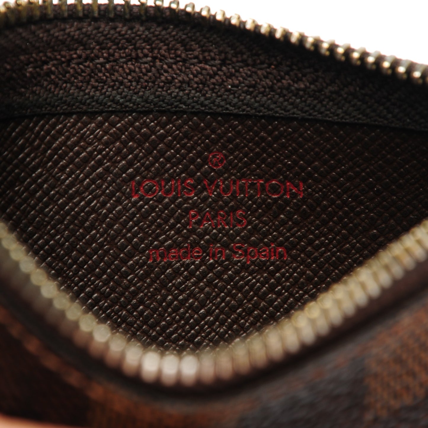 Damier Ebene Key Pouch