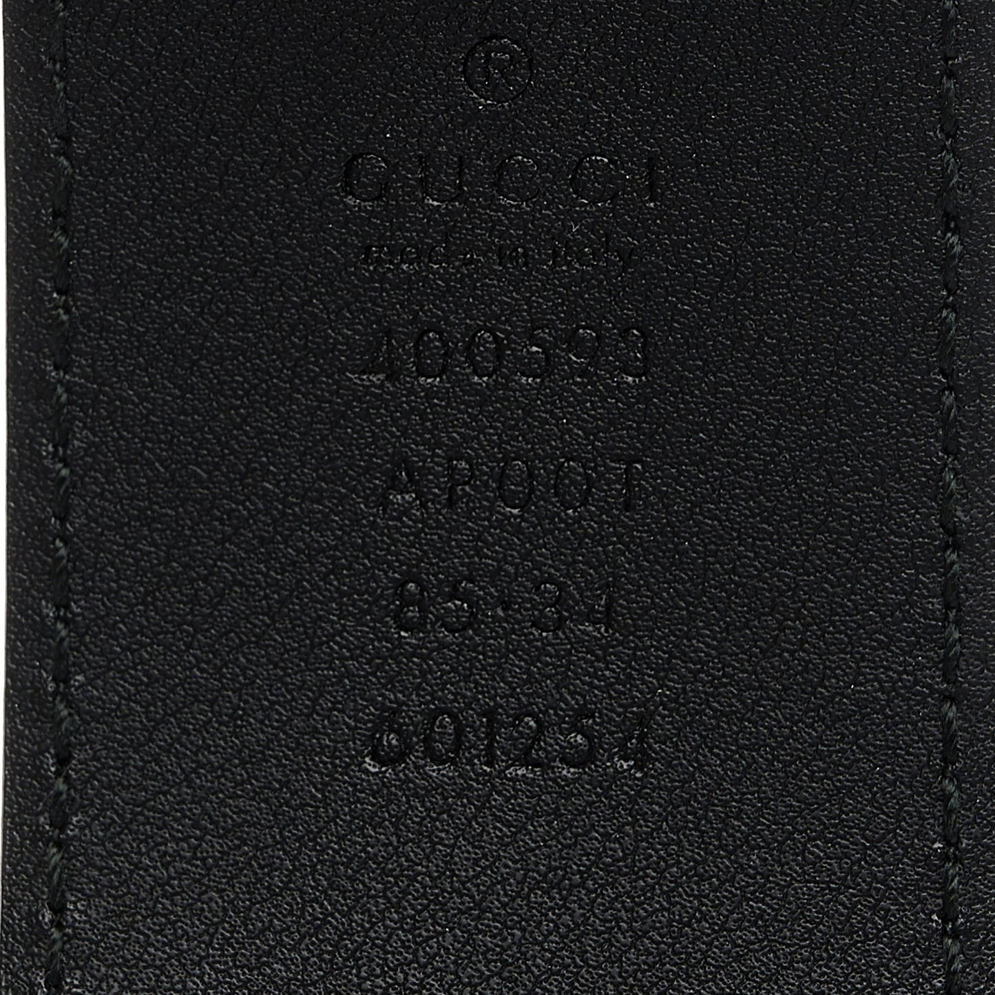 Calfskin Double G 40mm Belt 85 34 Black