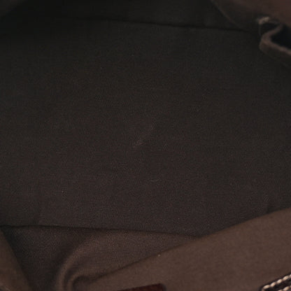 Gucci Monogram Small Princy Satchel Dark Brown 5 of 11