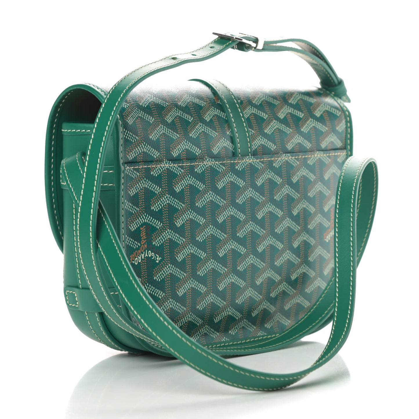 Goyardine Belvedere II PM Messenger Bag Green