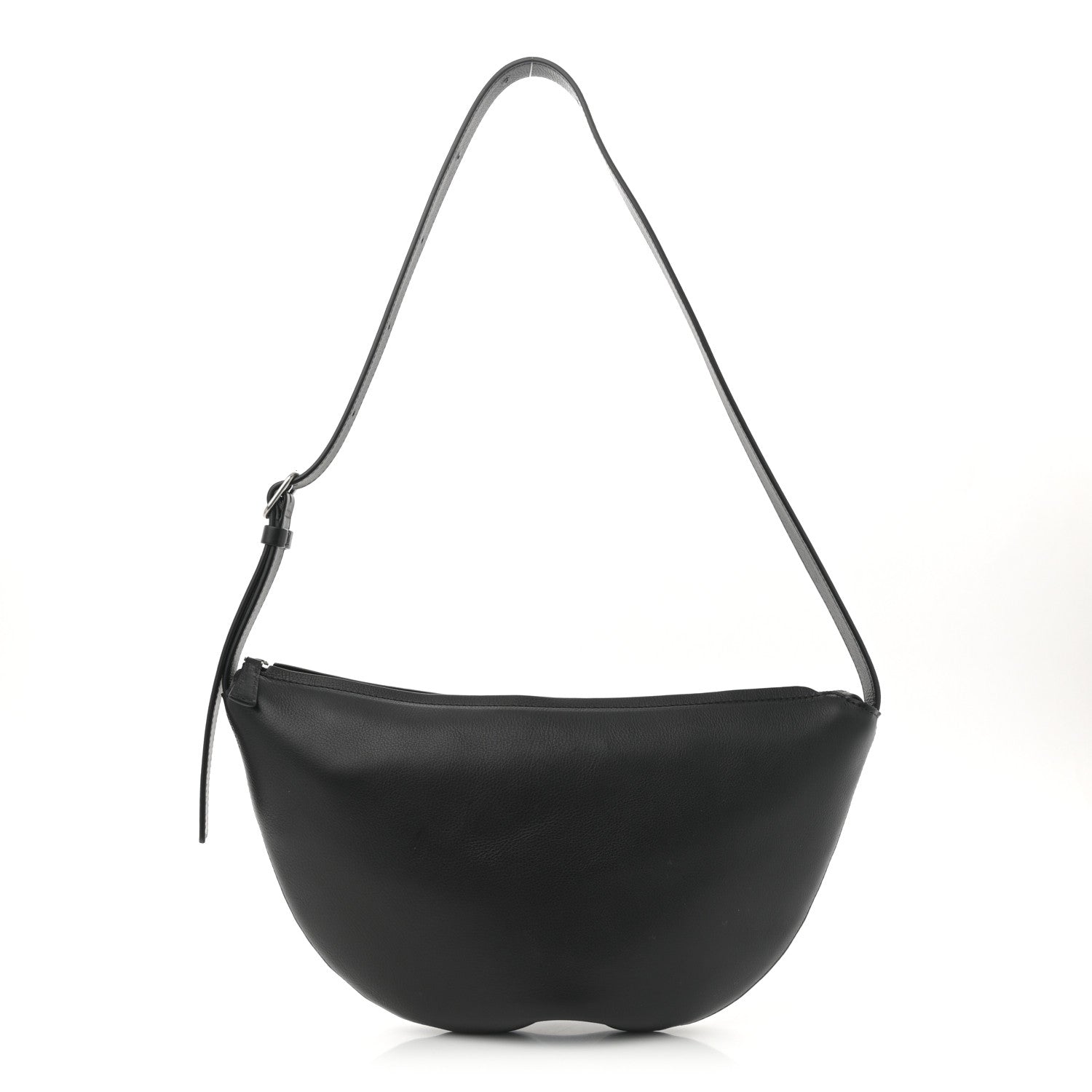The Row Finely Grained calfskin Calfskin Jouvette Bag Black 1 of 9