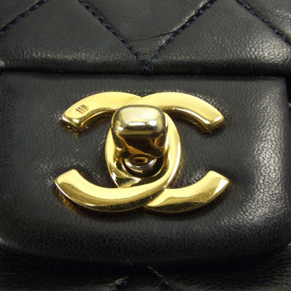 Chanel Quilted Lambskin Flap Navy 14 of 14
