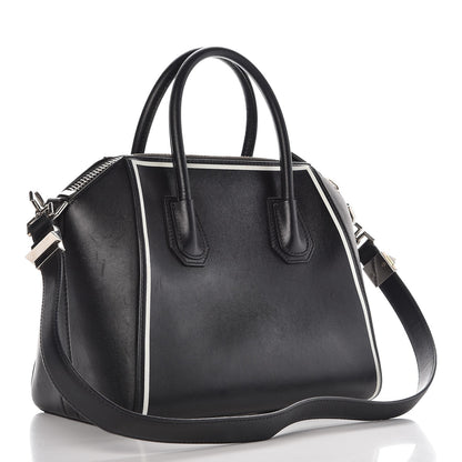 Givenchy Calfskin Small Contrasted Frame Antigona Black 3 of 16