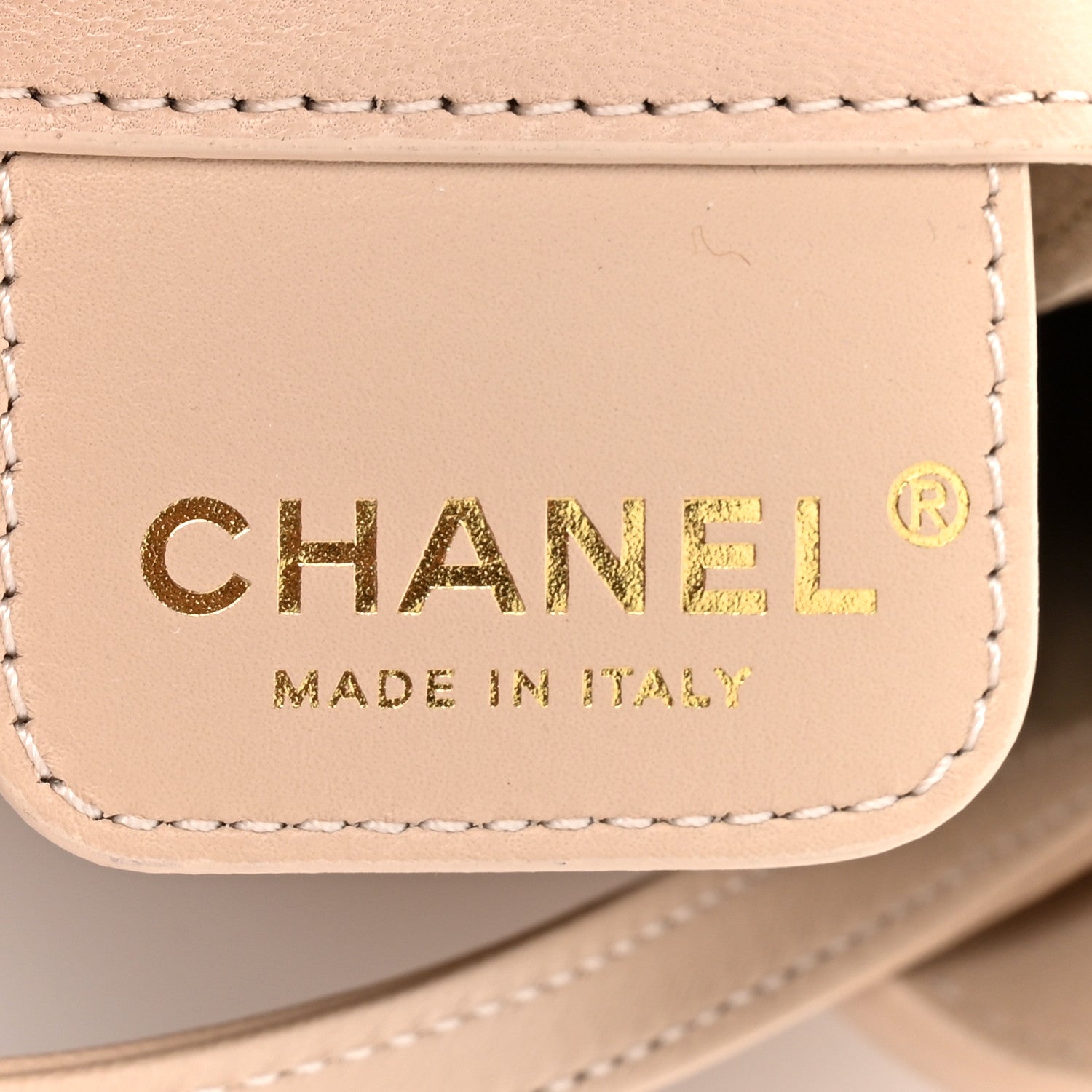 Chanel Shiny Lambskin Quilted Small Hobo Beige 6 of 12