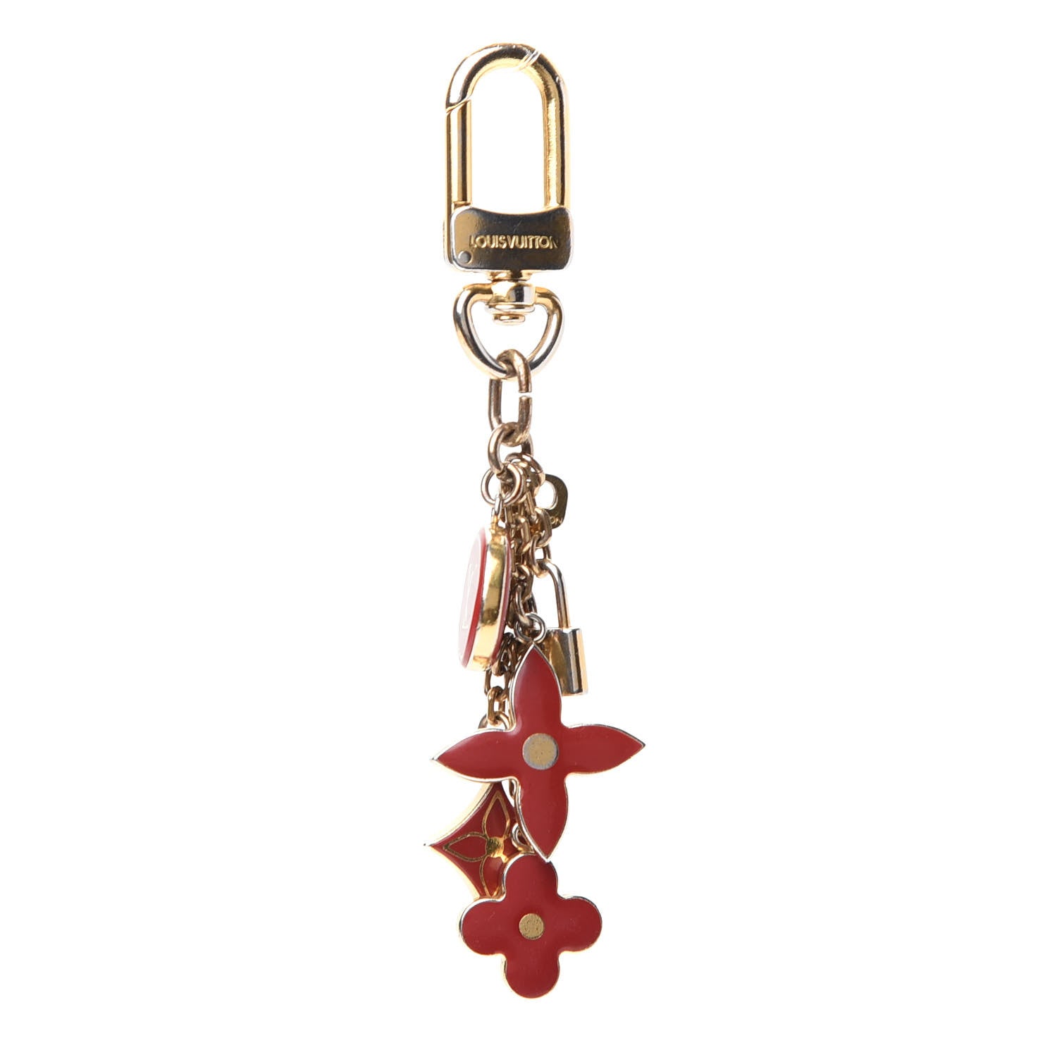 Louis Vuitton Pastilles Key Chain Bag Charm Pomme D'Amour 1 of 3