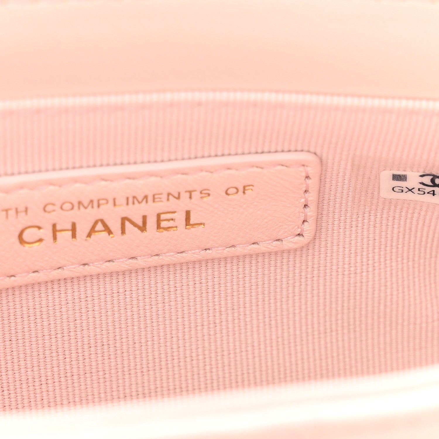 Chanel Lambskin Quilted Mini CC Chain Bag Light Pink 7 of 11