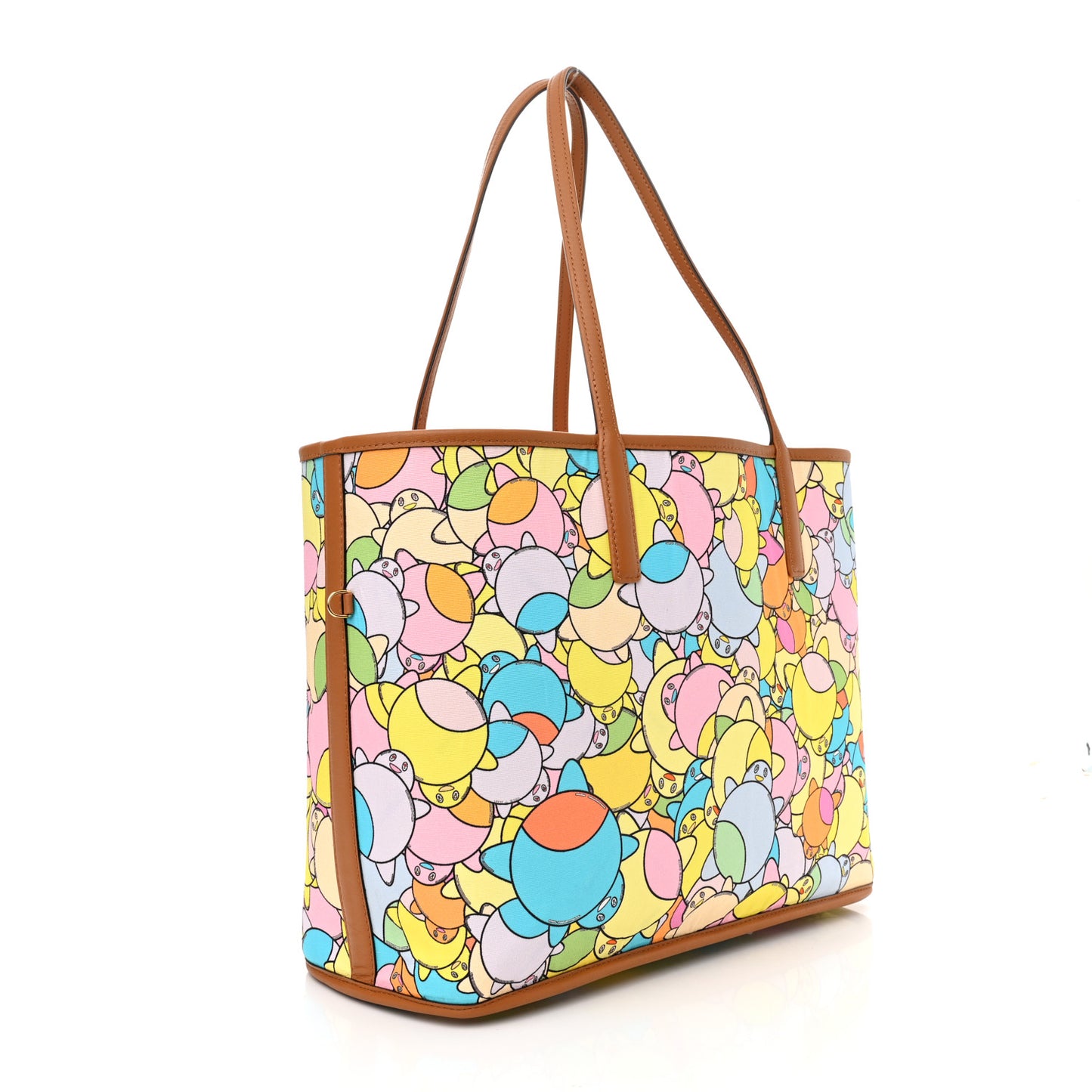 X Eddie Kang Visetos Medium Reversible Shopper Tote White