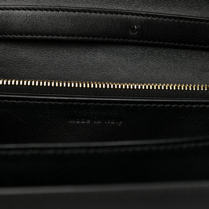 Celine Box Medium Classic Box Flap Bag Black 6 of 10
