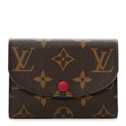 Louis Vuitton Monogram Rosalie Coin Purse Fuchsia 1 of 9