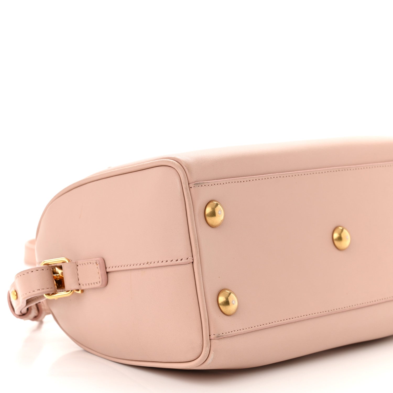 Saint Laurent Calfskin Classic Baby Duffle Peach 9 of 13
