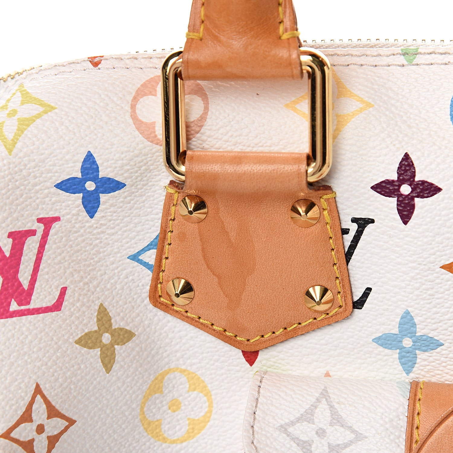 Louis Vuitton Monogram Multicolor Speedy 30 White 9 of 14