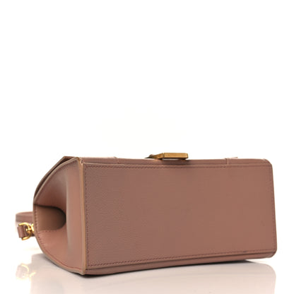 Balenciaga Grained Calfskin Small Hourglass Top Handle Bag Nude Beige 4 of 10