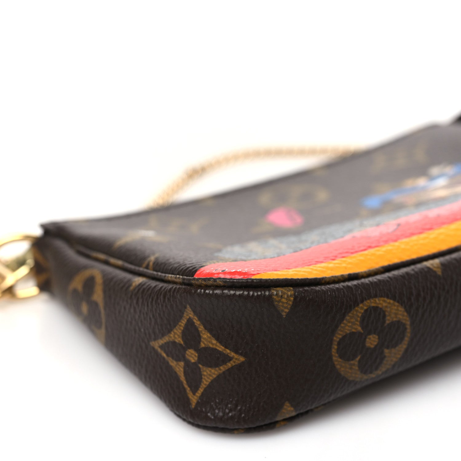 Louis Vuitton Monogram 2015 Christmas Animation Mini Pochette Accessories 9 of 10