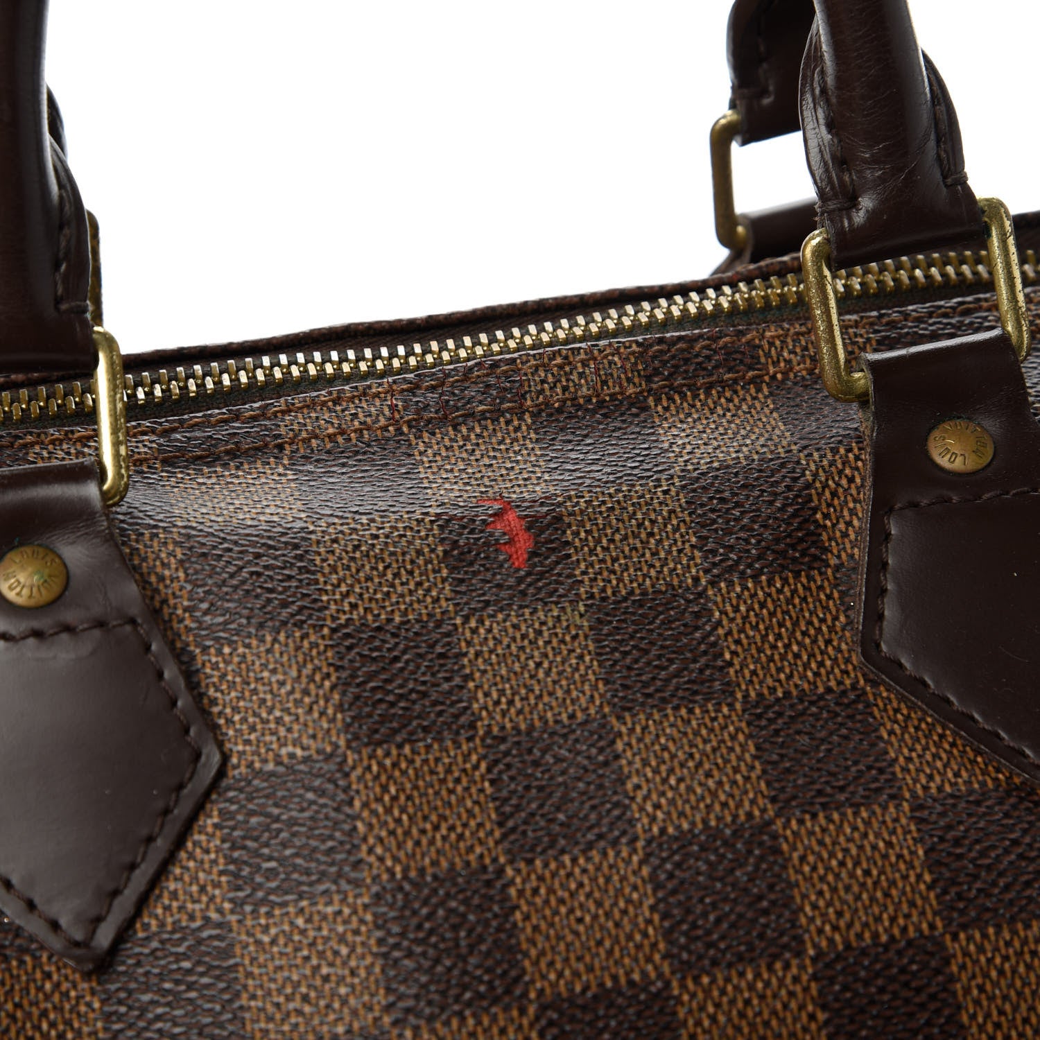 Louis Vuitton Damier Ebene Speedy 35 11 of 13