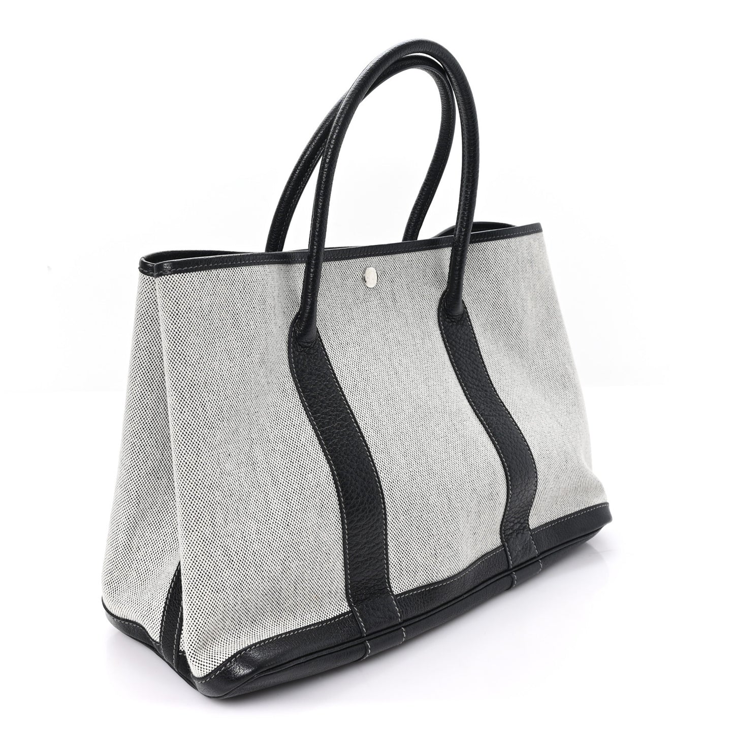 Toile Buffle Skipper Garden Party 36 MM Tote Black