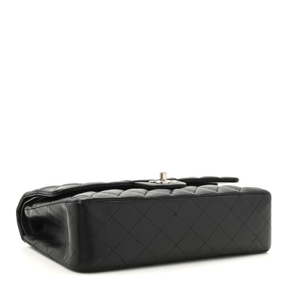 Chanel Lambskin Quilted Medium Double Flap Black 4 of 18