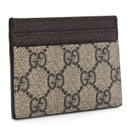 Gucci GG Supreme Monogram Ophidia Card Holder Brown 3 of 7