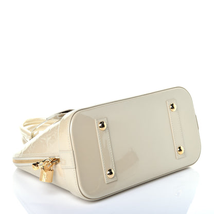 Louis Vuitton Vernis Alma PM Blanc Corail 4 of 9