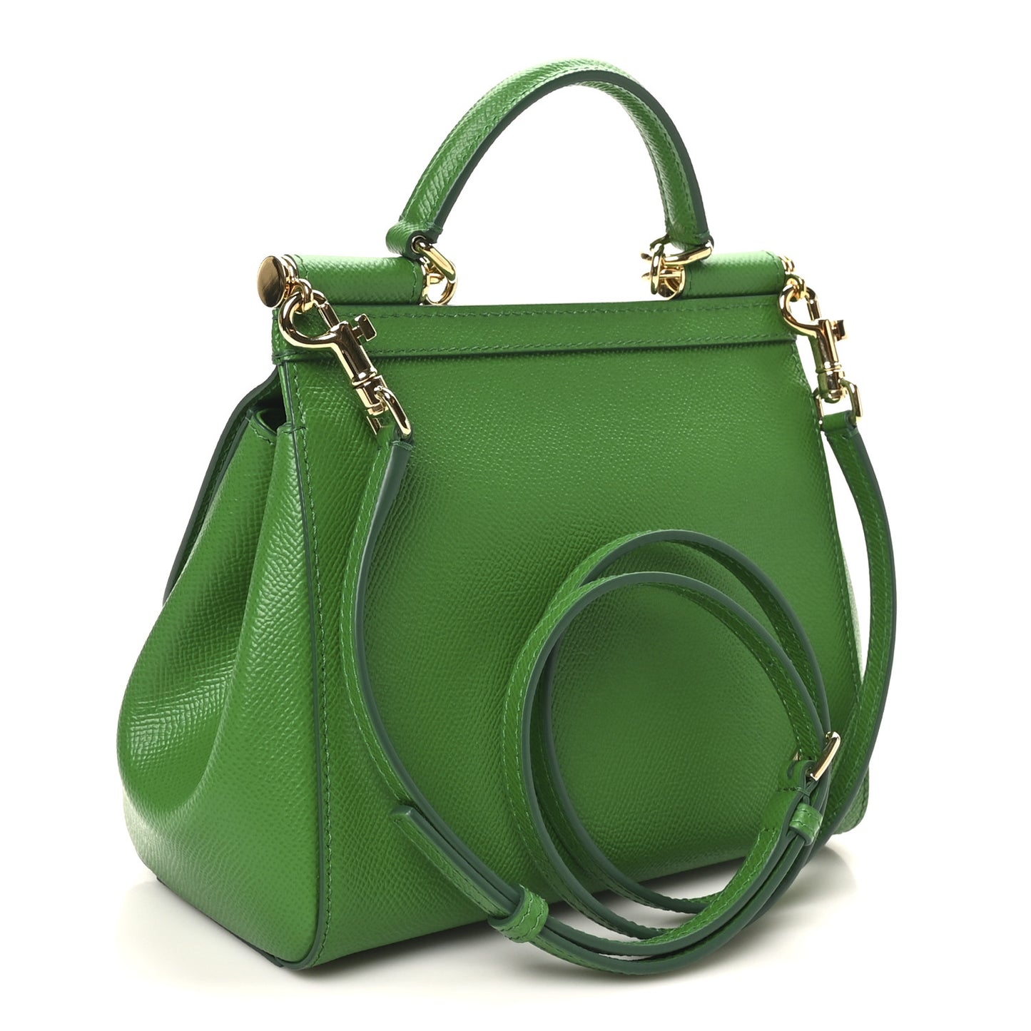 Dauphine Small Miss Sicily Satchel Green