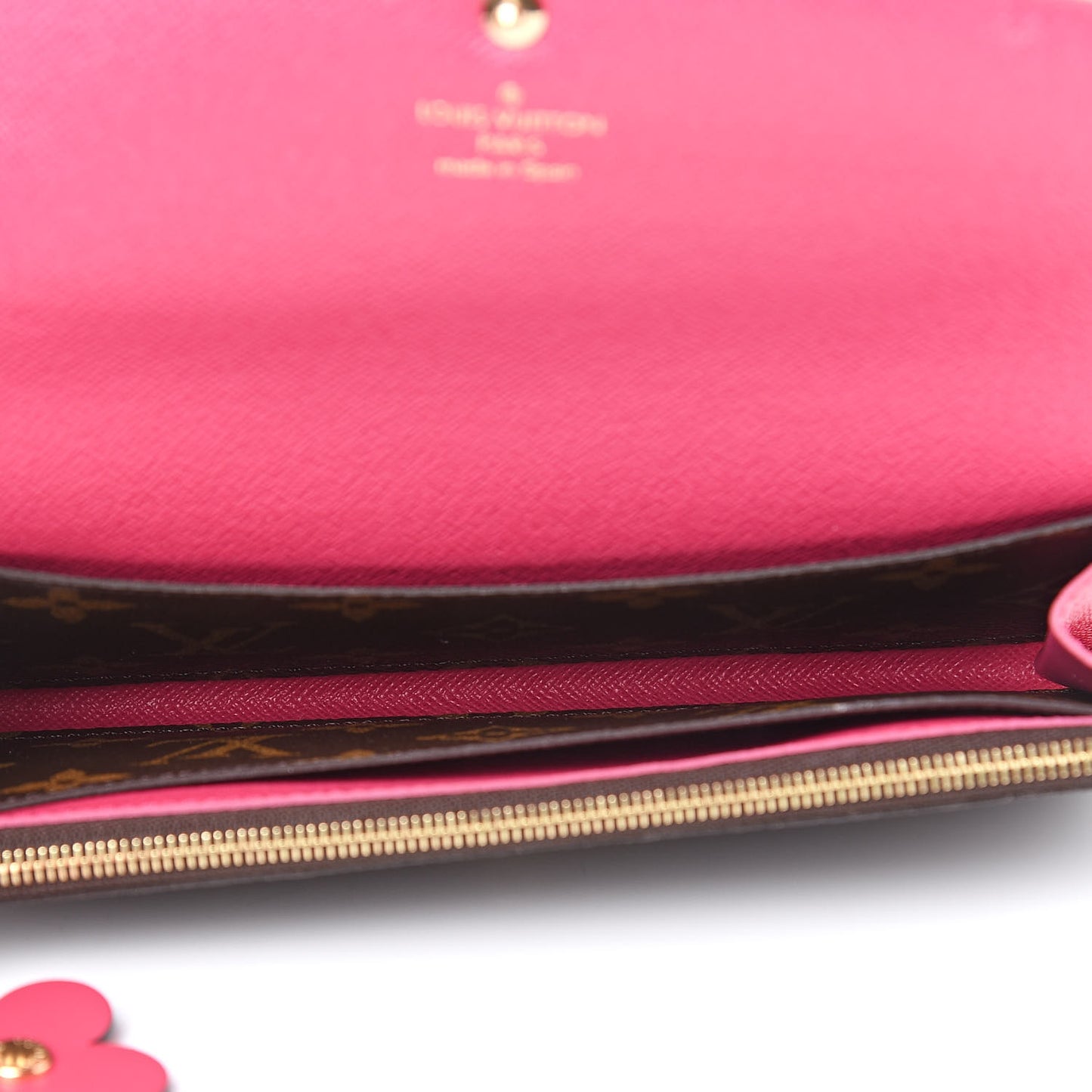 Monogram Bloom Flower Emilie Wallet