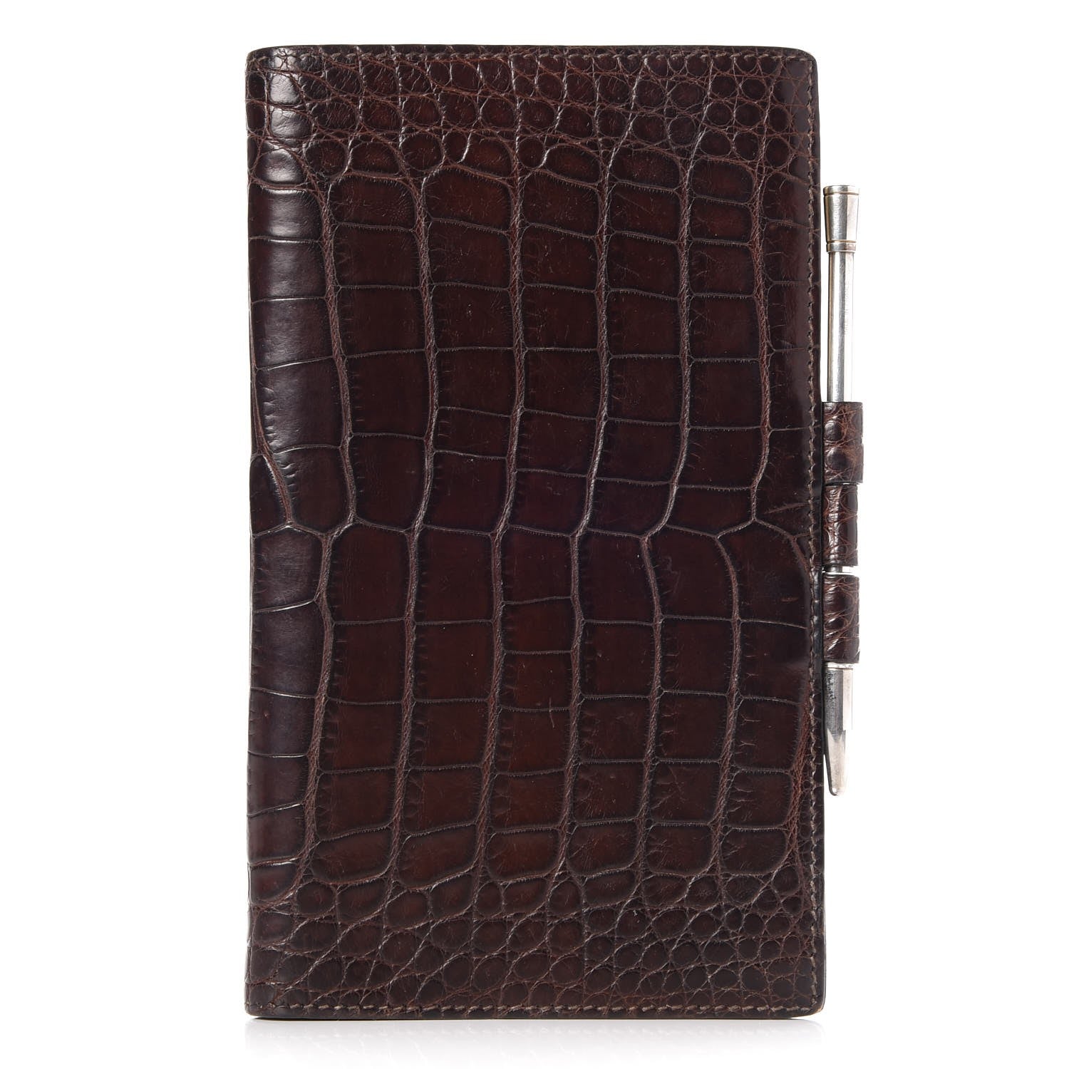 Hermes Matte Niloticu Vision Agenda Cover Havane 1 of 13